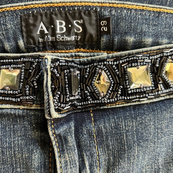 EUC A B S by Allen Schwartz Y2K Jeans  29 x 34 Tall - Picture 5 of 6